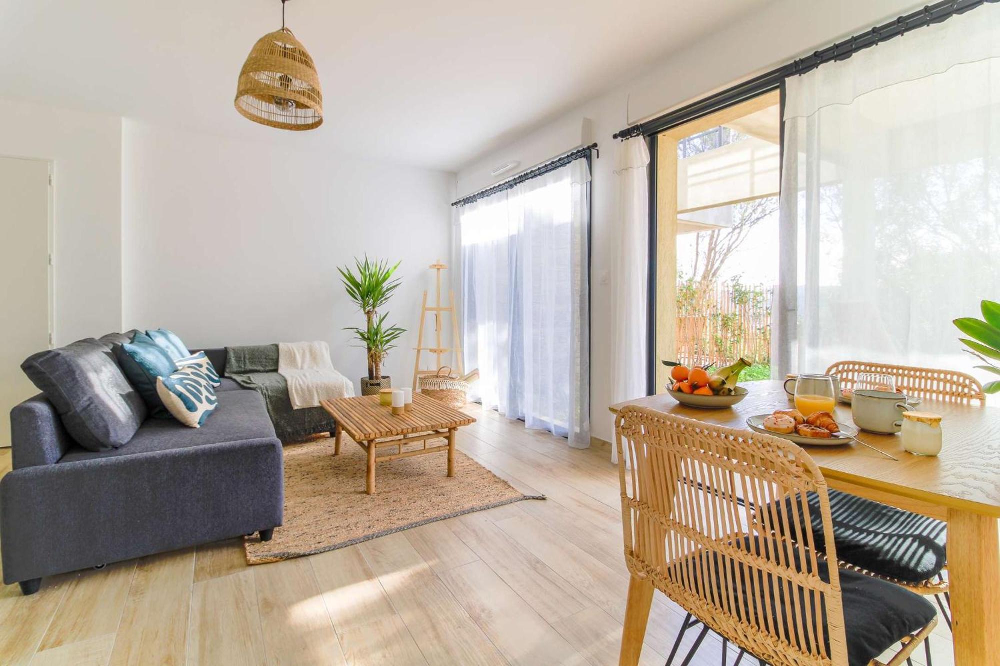 Select'Sohome - Joli Appartement Avec Jardin Privatif Et Parking - Capnat-F08 Борм-ле-Мімоза Екстер'єр фото